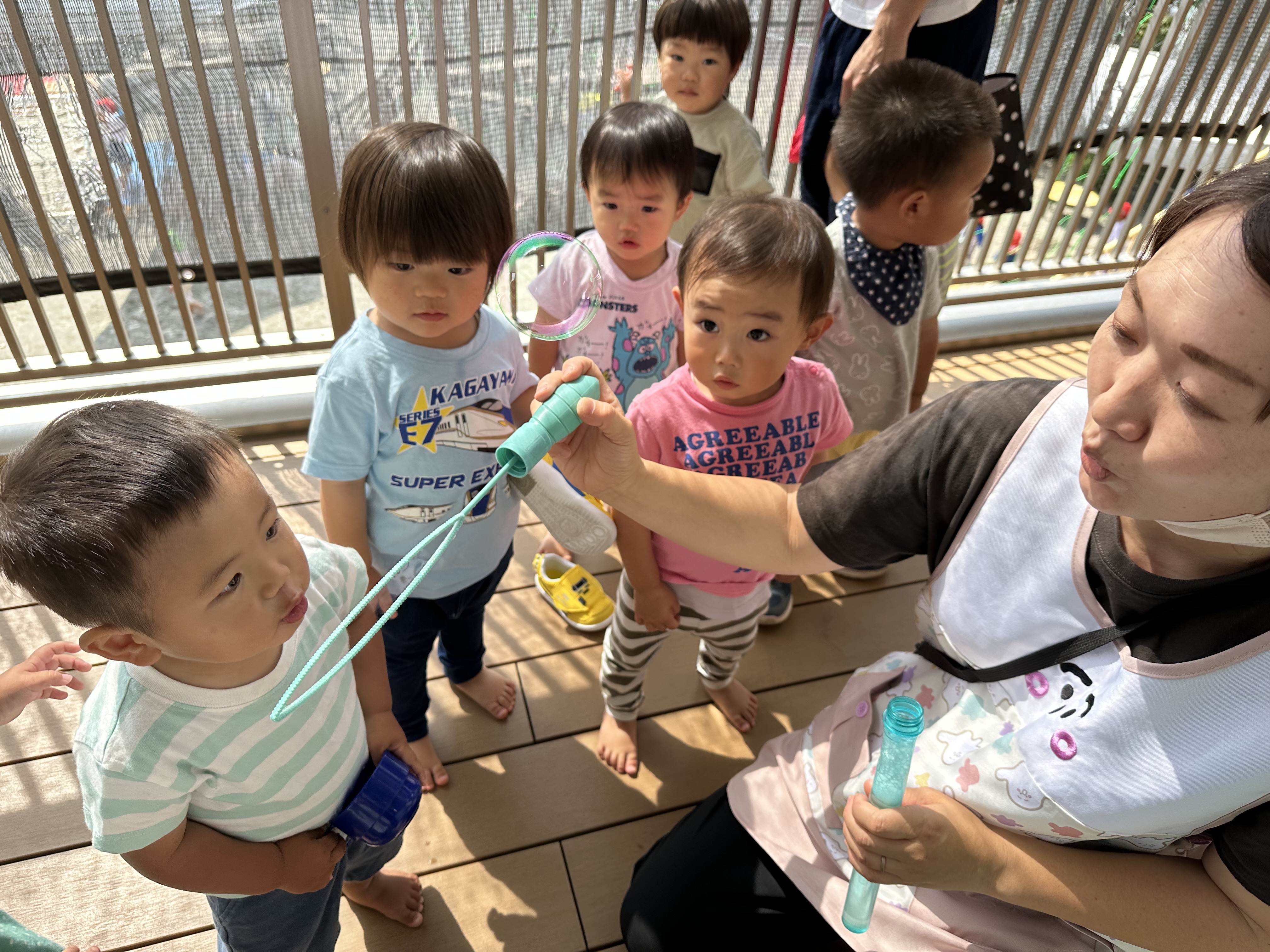 シャボン玉・ふぅ〜！