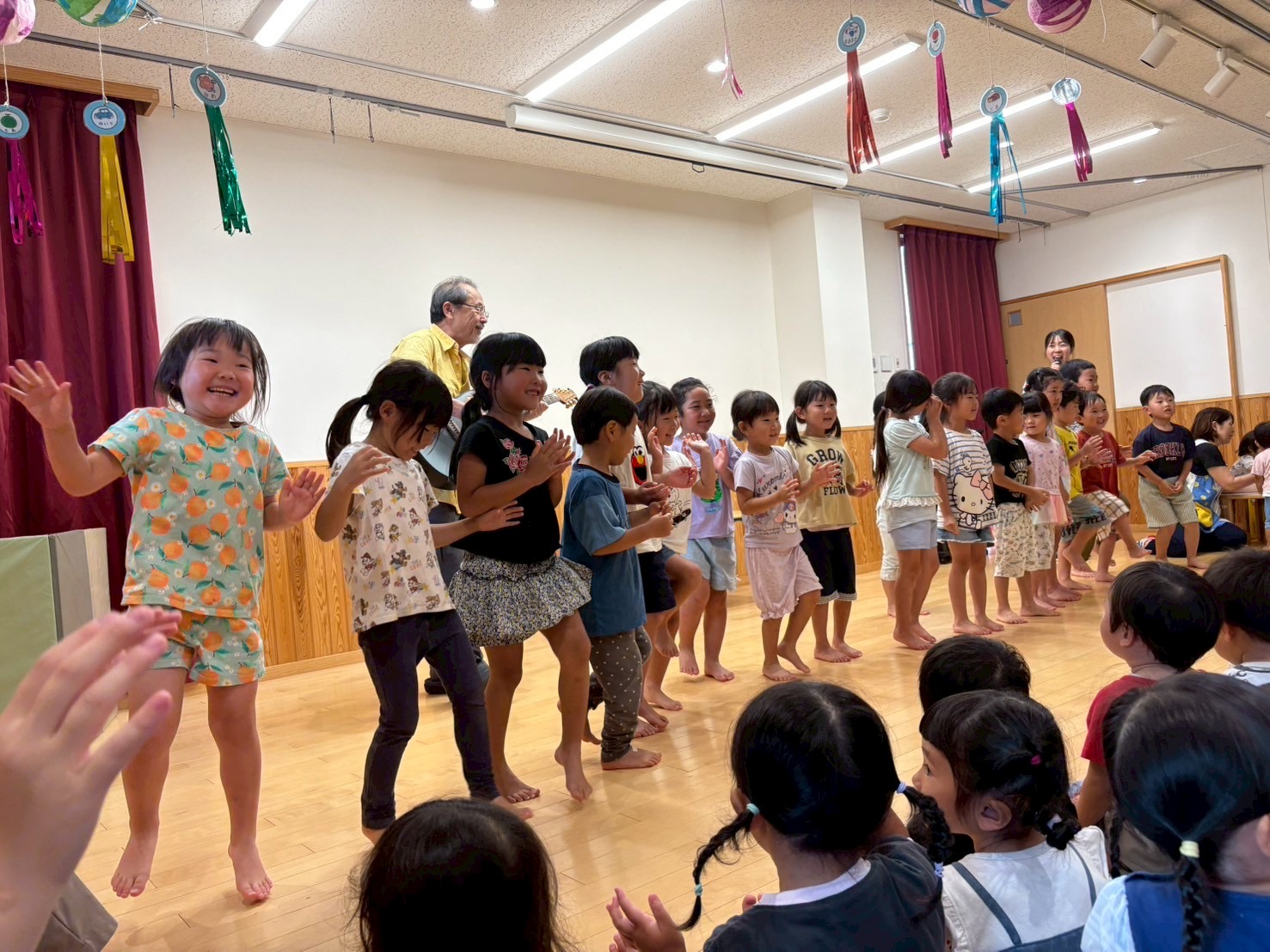 キャンプの歌を歌ったよ🎶